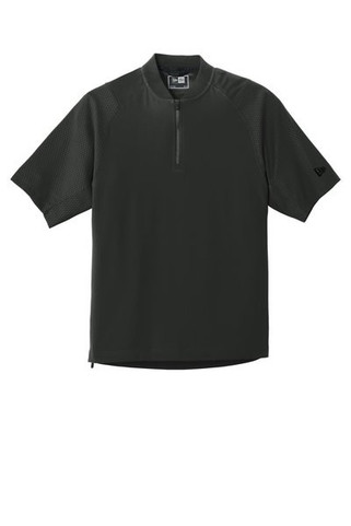 New Era NEA600 - Cage Short Sleeve 1/4-Zip Jacket. NEA600