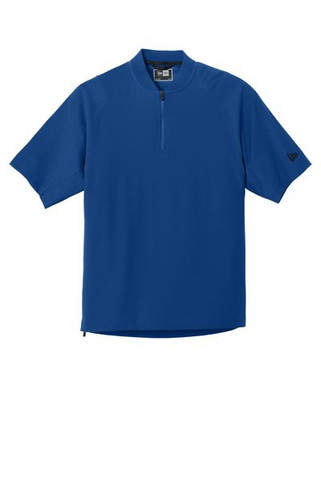 New Era NEA600 - Cage Short Sleeve 1/4-Zip Jacket. NEA600
