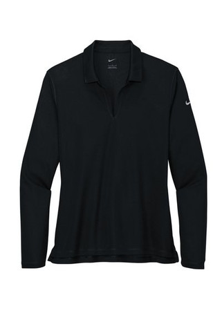 Nike NKDC2105 - Polo de manga larga Dri-FIT Micro Pique 2.0 para mujer NKDC2105