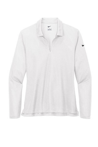 Nike NKDC2105 - Polo de manga larga Dri-FIT Micro Pique 2.0 para mujer NKDC2105