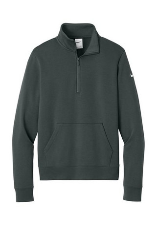Nike NKDX6720 - Womens Club Fleece Sleeve Swoosh 1/2-Zip NKDX6720