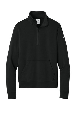 Nike NKDX6720 - Womens Club Fleece Sleeve Swoosh 1/2-Zip NKDX6720