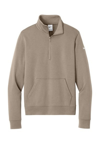 Nike NKDX6720 - Club Fleece de Mujer con Mangas Swoosh de 1/2 Cierre NKDX6720