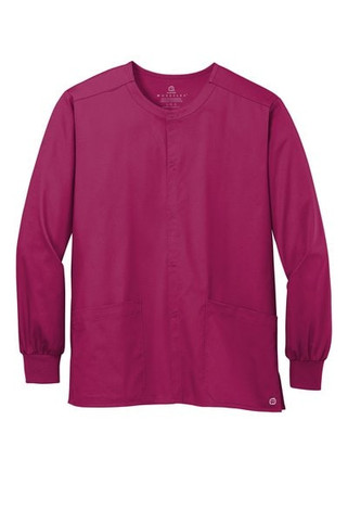 Wink WW3080 - Unisex WorkFlex Snap-Front Scrub Jacket WW3080