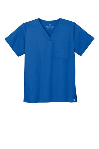 Wink WW3160 - Top de cuello en V con bolsillo en el pecho WorkFlex unisex WW3160
