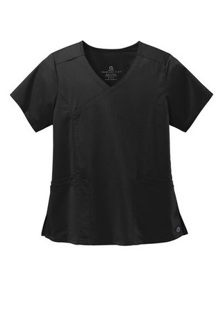 Wink WW4268 - Womens Premiere Flex Mock Wrap Top WW4268