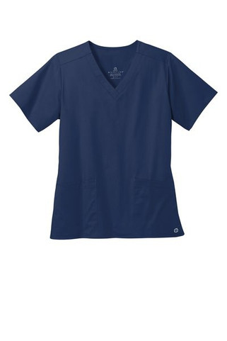 Wink WW4560 - Blusa de mujer WorkFlex con cuello en V WW4560