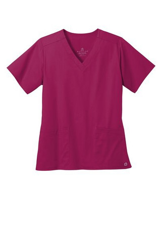 Wink WW4560 - Blusa de mujer WorkFlex con cuello en V WW4560