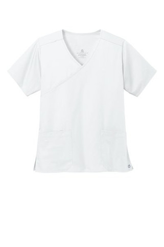 Wink WW4760 - Womens WorkFlex Mock Wrap Top WW4760