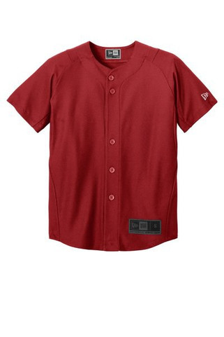 New Era YNEA220 - Jersey de Botones Completos Youth Diamond Era. YNEA220