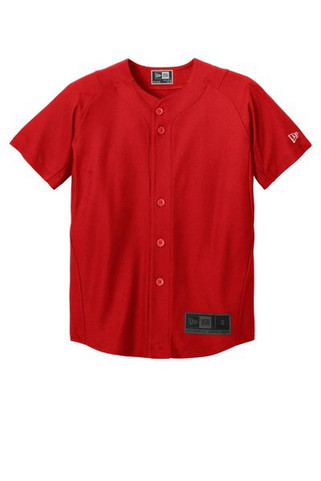 New Era YNEA220 - Youth Diamond Era Full-Button Jersey. YNEA220