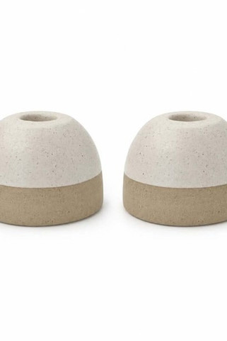 Originalhome 126435 - ReClay dinner candle holder set