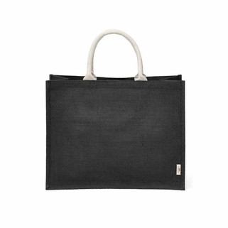 AODACi ASB027 - Sac de courses Toubkal en jute et coton. Anses de 40 cm