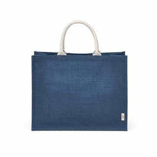 AODACi ASB027 - Sac de courses Toubkal en jute et coton. Anses de 40 cm