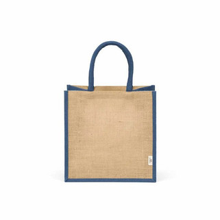 AODACi ASB029 - Sac de courses Nuptse en jute. Poignées de 34 cm