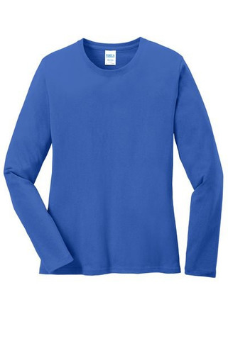 Port & Company LPC54LS - Port & Company® Ladies Long Sleeve Core Cotton Tee