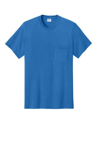 Port & Company PC54P - Core Cotton Pocket Tee