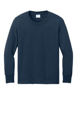Port & Company PC54YLS - Youth Long Sleeve Core Cotton Tee