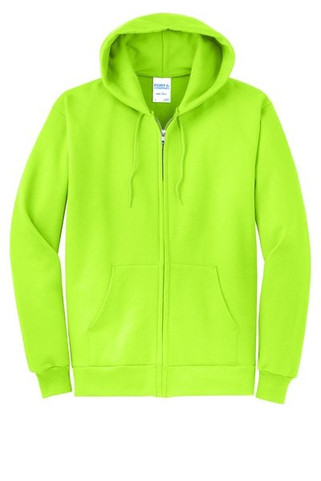 Port & Company PC78ZH - Core Fleece Full-Zip Hooded Sweatshirt