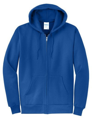 Port & Company PC78ZH - Port & Company® Core Fleece Full-Zip Hooded Sweatshirt