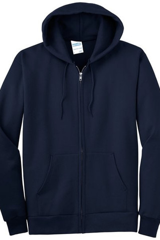 Port & Company PC90ZHT - Tall Essential Fleece Full-Zip Hooded Sweatshirt