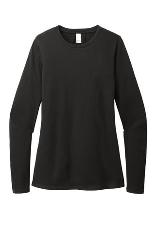 District DT110 - Womens Perfect Blend CVC Long Sleeve Tee DT110