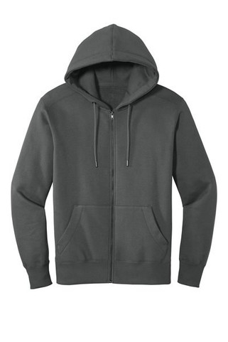 District DT1103 - Perfect Weight Fleece Full-Zip Hoodie DT1103