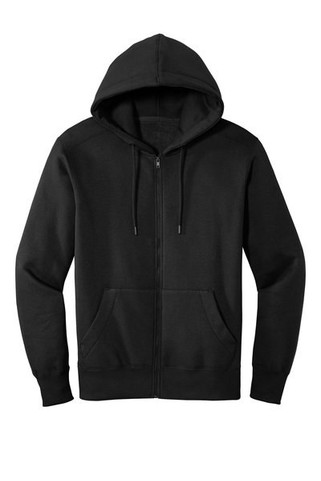 District DT1103 - Perfect Weight Fleece Full-Zip Hoodie DT1103
