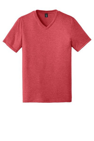 District DT1350 - Perfect Tri V-Neck Tee. DT1350