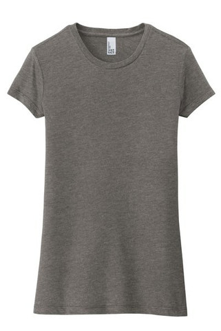 District DT155 - Womens Fitted Perfect Tri Tee. DT155
