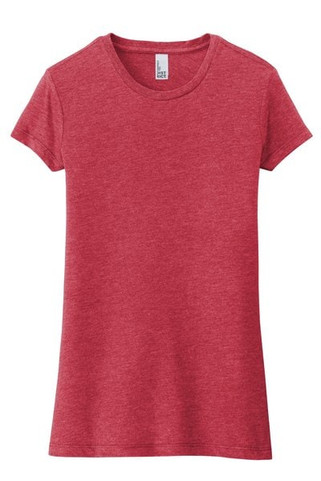 District DT155 - Womens Fitted Perfect Tri Tee. DT155