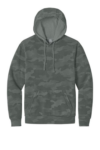 District DT2200C - Wash Camo Fleece Hoodie DT2200C