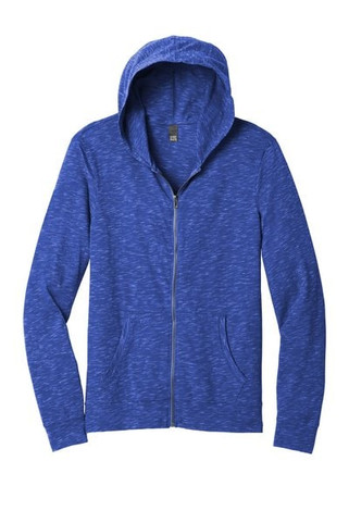 District DT565 - Medal Full-Zip Hoodie. DT565