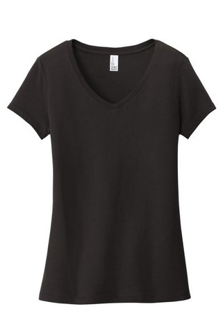 District DT6503 - Womens Very Important Tee V-Neck. DT6503