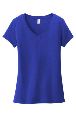 District DT6503 - Womens Very Important Tee V-Neck. DT6503