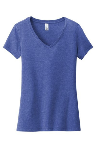 District DT6503 - Camiseta de Cuello en V Muy Importante para Mujeres. DT6503