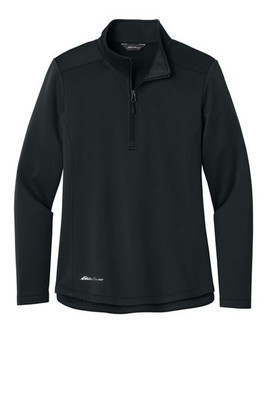 Eddie Bauer EB2370 - Capa intermedia suave para mujer de forro polar con medio cierre EB2370