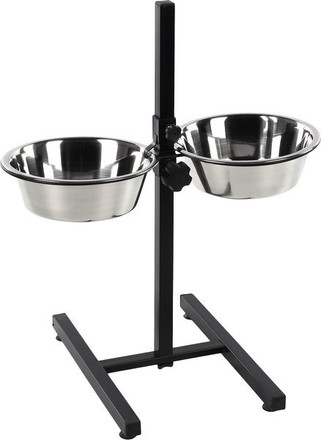 Flamingo f-1030082 - Gamelle pour la nourriture et leau Duo dinner support