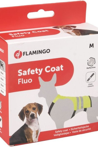 Flamingo f-502824 - Gillet de sécurité fluo