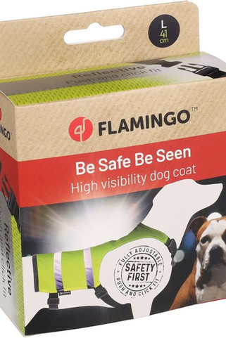 Flamingo f-502826 - Gillet de sécurité fluo