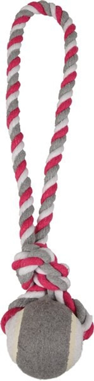 Flamingo f-517543 - Jouet Corde à tirer avec balle Fuchsia