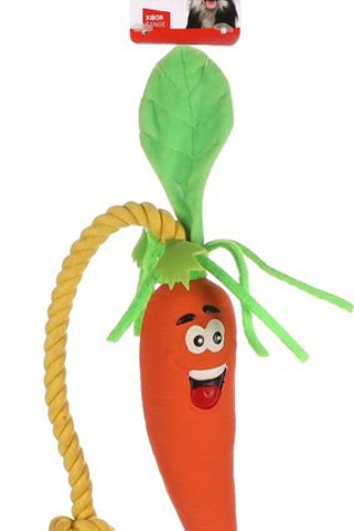 Flamingo f-521916 - Jouet Carotte avec corde