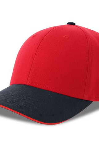 ATLANTIS HEADWEAR AT257 - 6-panel contrasting cap