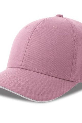 ATLANTIS HEADWEAR AT257 - Kontrastierende 6-Panel-Kappe