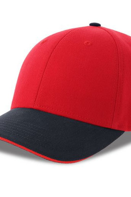 ATLANTIS HEADWEAR AT257 - Casquette 6 pans contrastée