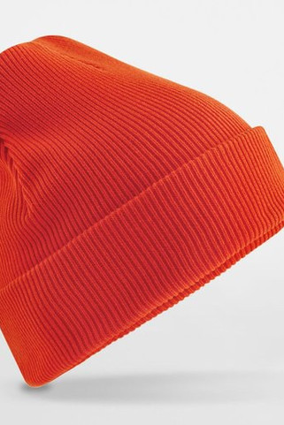 BEECHFIELD BF830N - Bonnet en coton organique avec rabat