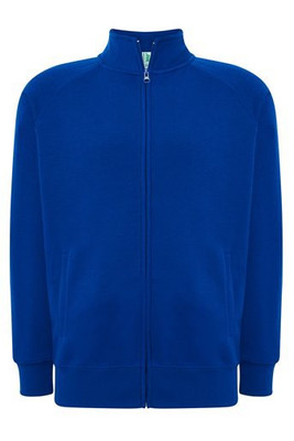 JHK JK296 - Unisex Classic Zip-Up Sweater with High Collar