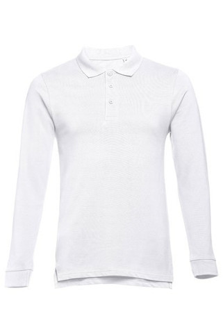 TH Clothes 11170 - Langarm-Poloshirt aus Baumwolle für Herren