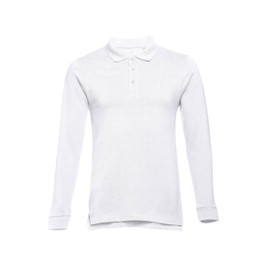 TH Clothes 11172 - Herren Langarm-Poloshirt