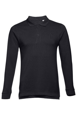 TH Clothes 11173 - Mens long sleeve polo shirt
